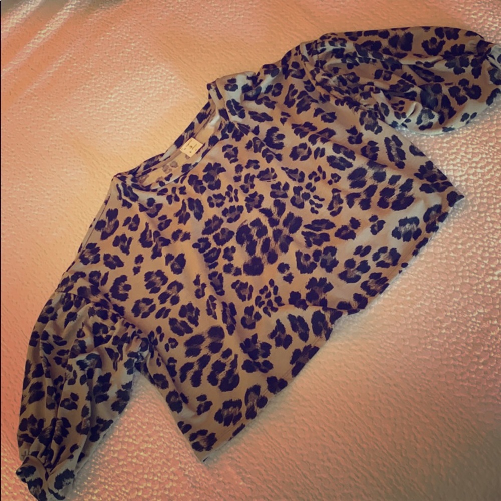 Women’s animal print top